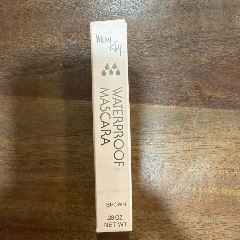 Mary Kay VINTAGE WATERPROOF Brown MASCARA .28 oz NOS